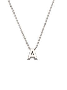 initials letter A collier Joy de la Luz Si-A