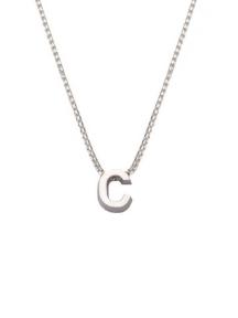 initials letter C collier Joy de la Luz Si-C