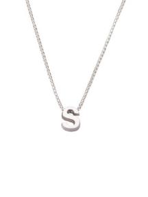 initials letter S collier Joy de la Luz Si-S