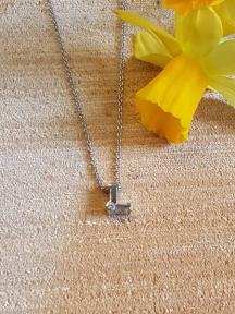 initials letter L met Zirkonia Joy de la Luz