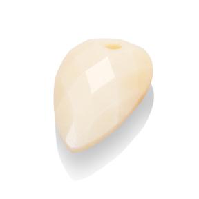 sparkling jewels blossom editions facet Beige Agate hanger pengem48-BS