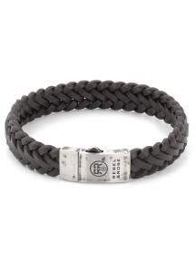 rebel & rose braided raw mat vintage earth armband rr-l0077-s-m