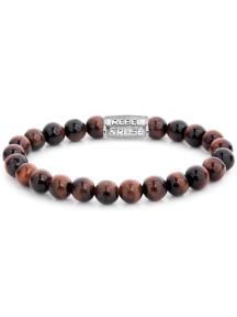 Rebel & Rose Tiger Red Armband RR-80029-S-L