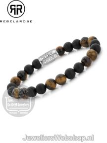 Rebel & Rose armband Mad Tiger Lilly Twist RR-80067-S-L 19cm