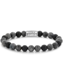 Rebel & Rose armband RR-80069-S-M Grey Rocks 17,5cm