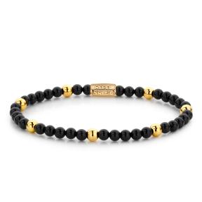 Rebel & Rose Armband RR-40043-G-S Black Panther 16,5cm