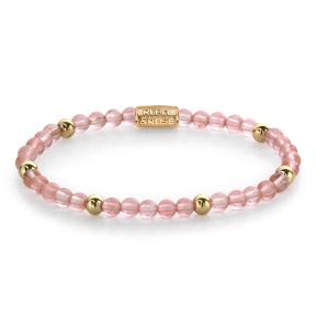Rebel & Rose Armband RR-40062-G-S Cherry Rose 16,5cm