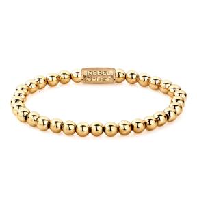 Rebel & Rose Armband RR-60046-G-S Yellow Gold Only 16,5cm