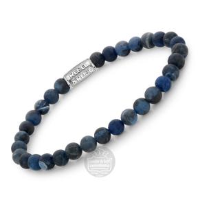 Rebel & Rose armband Matt Midnight RR-60085-S-M 17,5cm