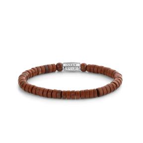 Rebel & Rose armband Slices Red Jazz RR-60091-S-M 17,5cm