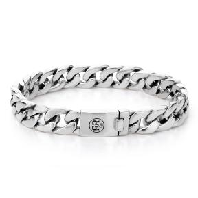 rebel & rose Sterling Silver Line Tartaros armband RR-BR008-S-L