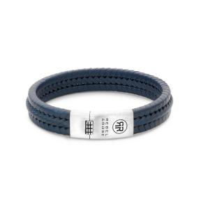rebel & rose Twisted 925 Navy armband rr-l0155-s-l