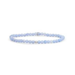 Sparkling Jewels Additional Blue Lace Agate Saturn 4mm Armband SB-GEM47-ADD-4MM