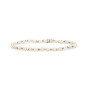 sparkling jewels armband Beige Agate interstellar sb-gem48-3mm-mix