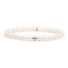 sparkling jewels armband pearl saturn large 6mm sb-pearl-add-6mm