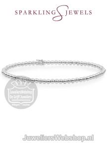 sparkling jewels armband all shine silver saturn 3mm sb-s-3mm-add