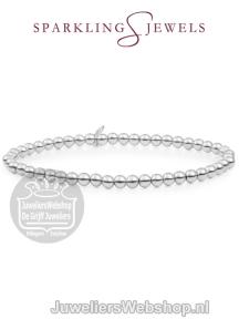 sparkling jewels armband all shine silver saturn 4mm sb-s-4mm-add