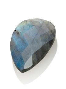 sparkling jewels Blossom editions facet labradorite hanger pengem18-bs