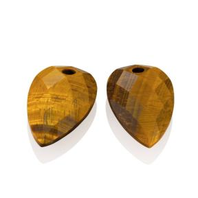 sparkling jewels earring editions Tiger Eye Blossom eardrops eagem09-bs