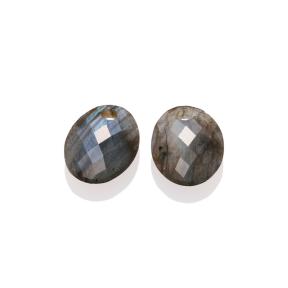 sparkling jewels Labradorite Medium Oval eardrops EAGEM18-MO
