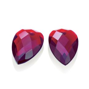 sparkling jewels earring editions Fuchsia Quartz Blossom eardrops eagem51-bs