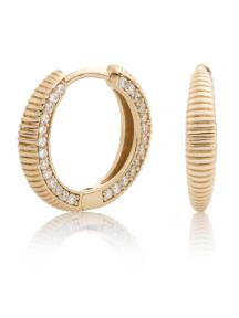 sparkling jewels earring editions starburst crystal gold creolen eag03