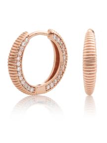 sparkling jewels earring editions starburst crystal rose gold creolen ear03