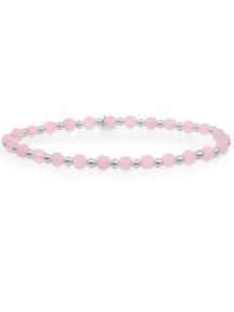 sparkling jewels armband rose quartz interstellar sb-gem13-3mm-mix