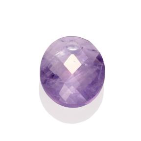 sparkling jewels Medium Oval Amethyst hanger PENGEM05-MO