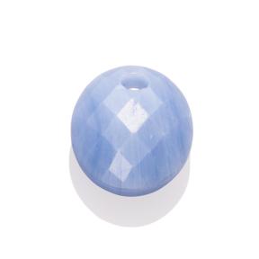 sparkling jewels Medium Oval Blue Lace Agate hanger PENGEM47-MO