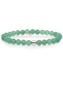 sparkling jewels armband green anventurine saturn large 6mm sb-gem29-add-6mm
