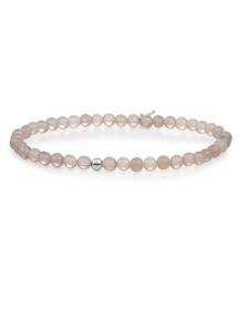 sparkling jewels armband grey agate saturn small 4mm sb-gem31-add-4mm