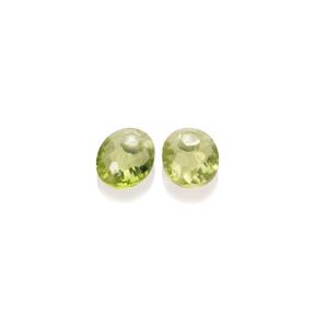 sparkling jewels Lemon Quartz Twist Oval eardrops eagem43-so