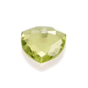 sparkling jewels Trillion Cut Lemon Quartz hanger pengem43-TRI