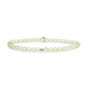 Sparkling Jewels Lemon Quartz Saturn 4mm Armband SB-GEM43-ADD-4MM