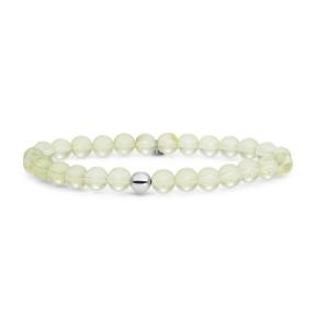 sparkling jewels armband Lemon Quartz saturn small 4mm sb-gem43-add-6mm