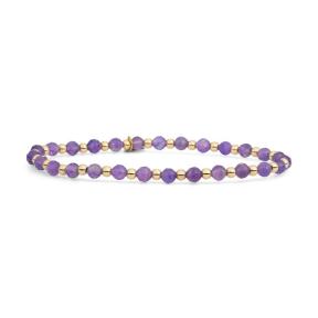 sparkling jewels armband Amethyst interstellar sbg-gem05-3mm-mix