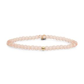 Sparkling Jewels Champagne Quartz Saturn 4mm Armband SBG-GEM42-ADD-4MM