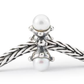 trollbeads kraal Parels van licht TAGBE-00291 zilver