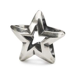 trollbeads kraal Geluksster TAGBE-10247 zilver