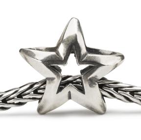 trollbeads kraal Geluksster TAGBE-10247 zilver