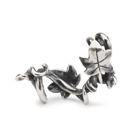 trollbeads kraal Verbonden door Klimop TAGBE-40123 zilver
