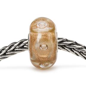 Trollbeads Glinsterende Vreugdebubbel glas kraal TGLBE-10465