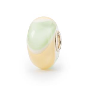 Trollbeads Lichtpastel Gordeldier glas kraal TGLBE-20320