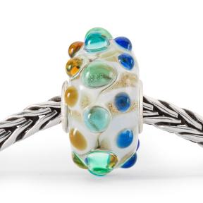 Trollbeads Zandkorrels glas kraal TGLBE-20377