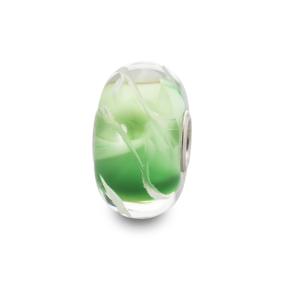 Trollbeads kraal TGLBE-30047 Limoenblaadjes