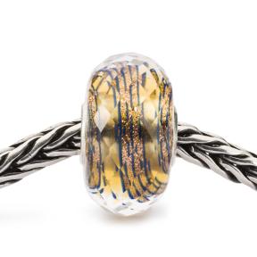 Trollbeads Knalblauw glas kraal TGLBE-30073