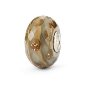 Trollbeads Karamelpassie glas kraal TGLBE-30094