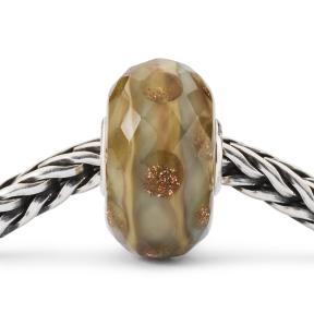 Trollbeads Karamelpassie glas kraal TGLBE-30094
