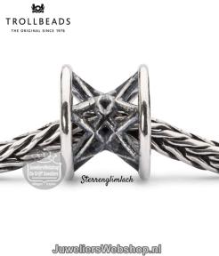 Trollbeads TAGBE-10104 sterrenglimlach kraal